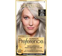 L'oreal Paris Hair Color Superior Preference Fade-defying Plus Shine Permanent Coloring, 8s Soft Silver Blonde