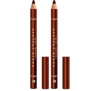 L'Oréal Paris Haute Couleur Khol Eyeliner, Creamy, Blendable & Versatile, Intense Colour, Seamless & Effortless Glide, All-Day Comfort, Shade: Bronze Chiffon (Pack of 2)