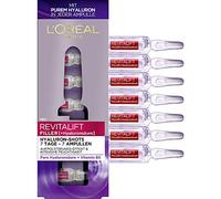 L'Oréal Paris Hyaluronic Ampoules, Revitalift Filler, Anti-Ageing Face Care, 7-Day Treatment, with Hyaluronic Acid, 7 x 1.3 ml