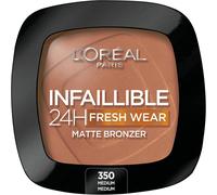 L'Oréal Paris Infaillible 24h Fresh Wear Soft Matte Bronzer, 300 Medium, Irres