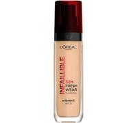 L'Oréal Paris Infallible 24H Fresh Wear Liquid Foundation, 220 Sand | With vitamin C, waterproof, long-lasting coverage, natural finish, non-comedogenic, liquid, Infaillible 32H Fresh Wear