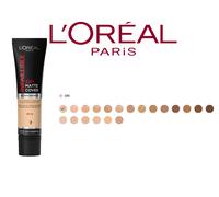 L’Oréal Paris Infallible 32H Matte Cover Long-Lasting Mattifying Foundation SPF 25 Shade 155 (Cool Undertone) 30 ml