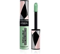 L'Oréal Paris Infaillible More Than Corrector 01 Green, Corrects & Neutralises Redness, Pimples & Sunburn, Pack of 1