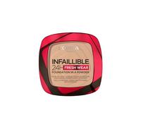 L'Oréal Paris Infallible 24H Fresh Wear Powder Foundation, 130 True Beige
