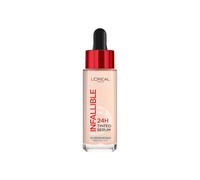 L'Oreal Paris Infallible 24H Tinted Serum Foundation, Light-Weight Coverage, Dewy & Radiant Finish, Transfer-Proof, 30Ml