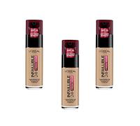 L'Oréal Paris Infallible 24hr Fresh Wear Liquid Foundation - 220 Sand, Pack of 3 (3 x 30 ml)