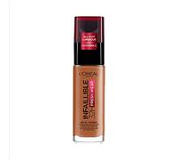 L'Oreal Paris Infallible 32H Fresh Wear Foundation, Full Coverage Radiant Finish That Stands the Test of Time with 32H Waterproof and Transfer-Proof Weightless Performance, 340