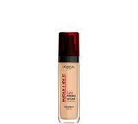 L'Oréal Paris Liquid Foundation, Full Coverage, Lasting Wear, With Vitamin C and SPF 25, Infallible 32H Fresh Wear, 220 Neutral