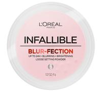 L'Oreal Paris Infallible Blur-fection Longwear Loose Setting Powder Blurring Face Powder With Up to 24HRs of Wear Brightening Deep Pink 1 Kit