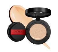 L'Oréal Paris Infallible Fresh Wear Cushion Foundation, Flawless On-The-Go Coverage that lasts up to 24 hours, Transfer-proof, Water-proof, & Sweat-proof, Shade 100