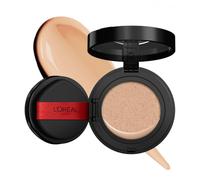 L'Oréal Paris Infallible Fresh Wear Cushion Foundation, Flawless On-The-Go Coverage that lasts up to 24 hours, Transfer-proof, Water-proof, & Sweat-proof, Shade 140