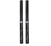 L'Oréal Paris Infallible Grip Precision Felt 0.4mm 27H Longwear Eyeliner Black (Pack of 2)