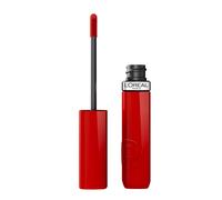 L'Oreal Paris Infallible Lacque Resistance Liquid Lipstick 16HR Long Lasting Lip Makeup with Lacquer-Like Shine and Zero Transfer 415 Red Bisou