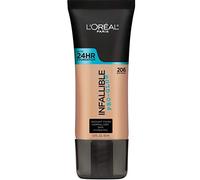 L'Oréal Paris Infallible Pro Glow Longwear Foundation, 206 Buff Beige, 30 ml (Amazon Exclusive)