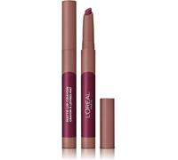 L'Oreal Paris Infallible Very Matte Lip Crayon Lipstick, Smudge Proof, Plum Lip