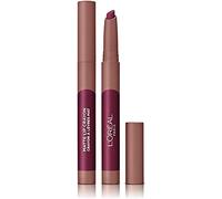 L'Oreal Paris Infallible Very Matte Lip Crayon Lipstick, Smudge Proof, Plum Lipstick, 108 Sizzling Sugar, 1 kg