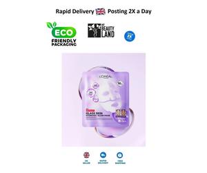 L'Oréal Paris Korean Glass Skin Hydrogel Glow Mask x 3pcs Fast Shipping