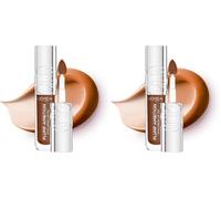 L'Oreal Paris Lip Oil, Plump Ambition with Hyaluronic Acid & Tripeptides, Smoother & Plumper Lip Appearance, Glass-Like Finish, Shade 510 La Nuit Sparkle, 5ml (Pack of 2)