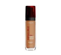 L'Oréal Paris Liquid Foundation, Full Coverage, Lasting Wear, Hydrating, Water & Transfer-Proof, Lightweight Texture, Fresh, Dewy & Glowing Skin, 355 Sienna