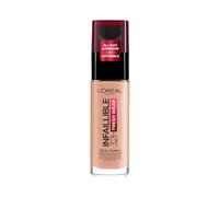 L'Oréal Paris Liquid Foundation, Full Coverage, Lasting Wear, With Vitamin C and SPF 25, Infallible 32H Fresh Wear, 30 Rose Pearl
