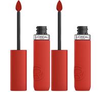 L'Oréal Paris Liquid Lipstick, Intense Colour, Longwear Matte Formula with Hyaluronic Acid, Transfer- and Smudge-Resistant, Infallible Matte Resistance, Shade: 400 Spill The Tea (Pack of 2)