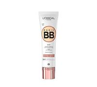 L'Oréal Paris Magic BB Cream with SPF 11, 5-in-1 Tint with Vitamin B5 and Vitamin E, Lightweight Hydrating Formula Adapts to Skin Tone for a Natural Glowy Finish, 30 ml, Shade: 02 Light