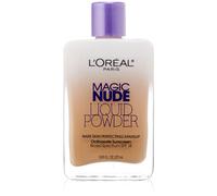 L'Oréal Paris Magic Nude Liquid Powder Bare Skin Perfecting Makeup SPF 18, Sand Beige, 0.91 Ounces
