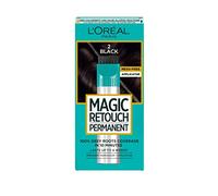 LOreal Paris Magic Retouch Permanent Black Root Concealer, 100% Roots Coverage With Easy Applicator, 150ml