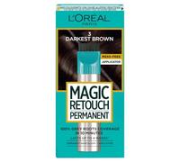 L'Oréal Paris Magic Retouch Permanent Root Concealer, Touching Up Grey Hair Dye, Darket Brown 3