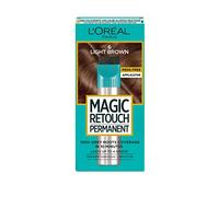 Paris Magic Retouch Permanent Root Concealer, Touching Up Grey Hair Dye, Light Brown 6, 95 g (Pack of 1)