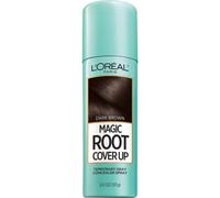 L'Oreal Paris Magic Root Cover Up Temporary Gray Concealer Spray Dark Brown 2 oz (Pack of 6)