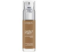 L'Oréal Paris Make Up, Liquid Foundation with Hyaluronic Acid and Aloe Vera, Perfect Match Make-Up, No. 8.5.D/8.5.W Toffee, 30 ml