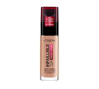 L'Oréal Paris Make-Up, Waterproof and Long-Lasting, Liquid Foundation with SPF 25, Infaillible 32H Fresh Wear Make-Up, No. 180 Rose Sand, 30 ml