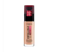 L'Oréal Paris Make-Up, Waterproof and Long-Lasting Liquid Foundation with SPF 25, Infaillible 32H Fresh Wear Make-up, No. 245 Golden Honey, 30 ml