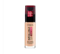 L'Oréal Paris Make-Up, Waterproof and Long-Lasting, Liquid Foundation with SPF 25, Infaillible 32H Fresh Wear Make-Up, No. 180 Rose Sand, 30 ml
