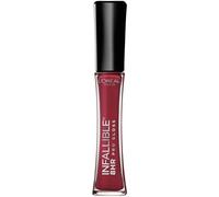 LOreal Paris Makeup Infallible 8 Hour Hydrating Lip Gloss Glistening Berry 0.21 Fl Oz