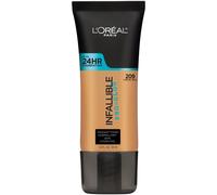 L'Oreal Paris Makeup Infallible Up to 24HR Pro-Glow Foundation, Caramel Beige, 1 fl oz.