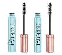 L'Oreal Paris Makeup Lash Paradise Waterproof Mascara, Voluptuous Volume, Intense Length, Feathery Soft Full Lashes, No Smudging, No Clumping, Blackest Black, 0.25 fl. oz, Pack of 2