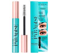 L'Oréal Paris Mascara, Lash Paradise Waterproof Mascara, Volumising, Enriched with Castor Oil, Lasts up to 36H*, Suitable for Sensitive Eyes, Waterproof Black