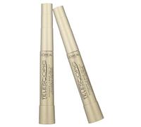 L'Oreal Paris Telescopic High-Precision Lengthening Mascara, Precise Application for Up to 60% Longer Looking Lashes, Black, Duo Bundle