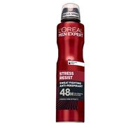 L'Oréal Paris Men Expert 96H Stress Resist Anti-Perspirant Deodorant for Men, 250ml Pack of 6, Bulk Buy