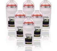 L'Oréal Paris Men Expert 48H Shirt Protect Anti-Perspirant Roll On Deodorant for Men, 50ml Pack of 6, Bulk Buy