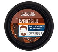 L'Oréal Paris Men Expert Barber Club Matte Effect Modelling Clay for a Messy Look for Short, Medium and Long Hair, 75 ml (Pack of 1)