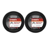 L'Oreal Paris Men Expert Hair Style Paste, Extreme Fix Extra Strong Hold Hair Product Invincible Paste (Pack of 2)
