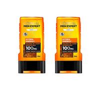 L'Oréal Paris Men Expert Shower Gel for Men, for Cleansing Body, Hair and Face, Hydra Energy, 1 x 300 ml