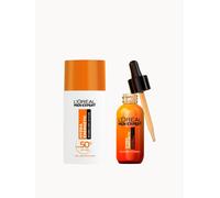L'Oréal Paris Men Expert Hydra Energetic Vitamin C Serum & SPF50+ Invisible Fluid Bundle