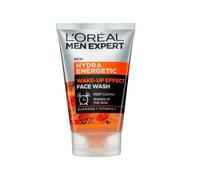 L’Oréal Paris Men Expert Wake-up Effect Face Wash 100ml, Hydra Energetic Face Wash With Vitamin C*, for Dull and Tired-Looking Skin, Cleanses Pores and Energises Skin