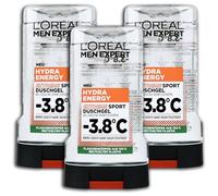 L'ORÉAL Paris Men Expert Hydra Energy Extreme Sport Shower Gel 3 x 250 ml Pack of 3