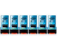 L'Oréal Paris Men Expert Hydra Power Shower Gel for Men, 300ml Pack of 6, Bulk Buy