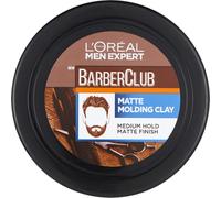 L'Oreal Paris Men Expert Matt Clay Barber Club, Matte 75 ml (Pack of 1), red